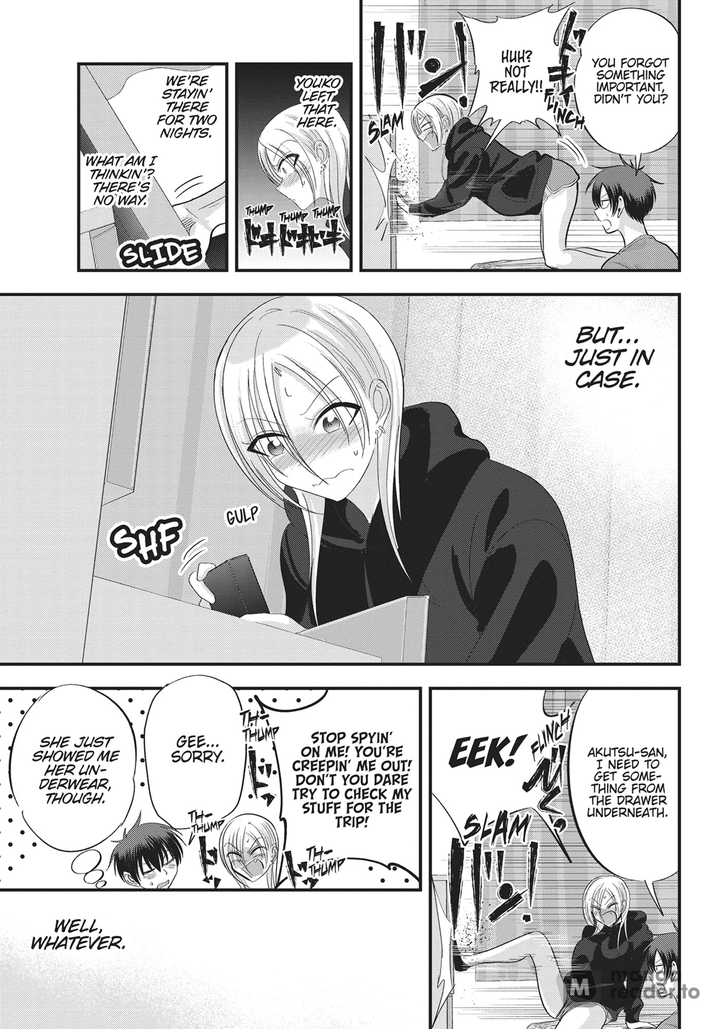 Please go home! Akutsu-san, Chapter 141.5 image 7